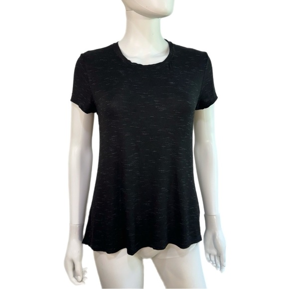 Avia Women’s Activewear Heather Black Tee - Picture 1 of 7